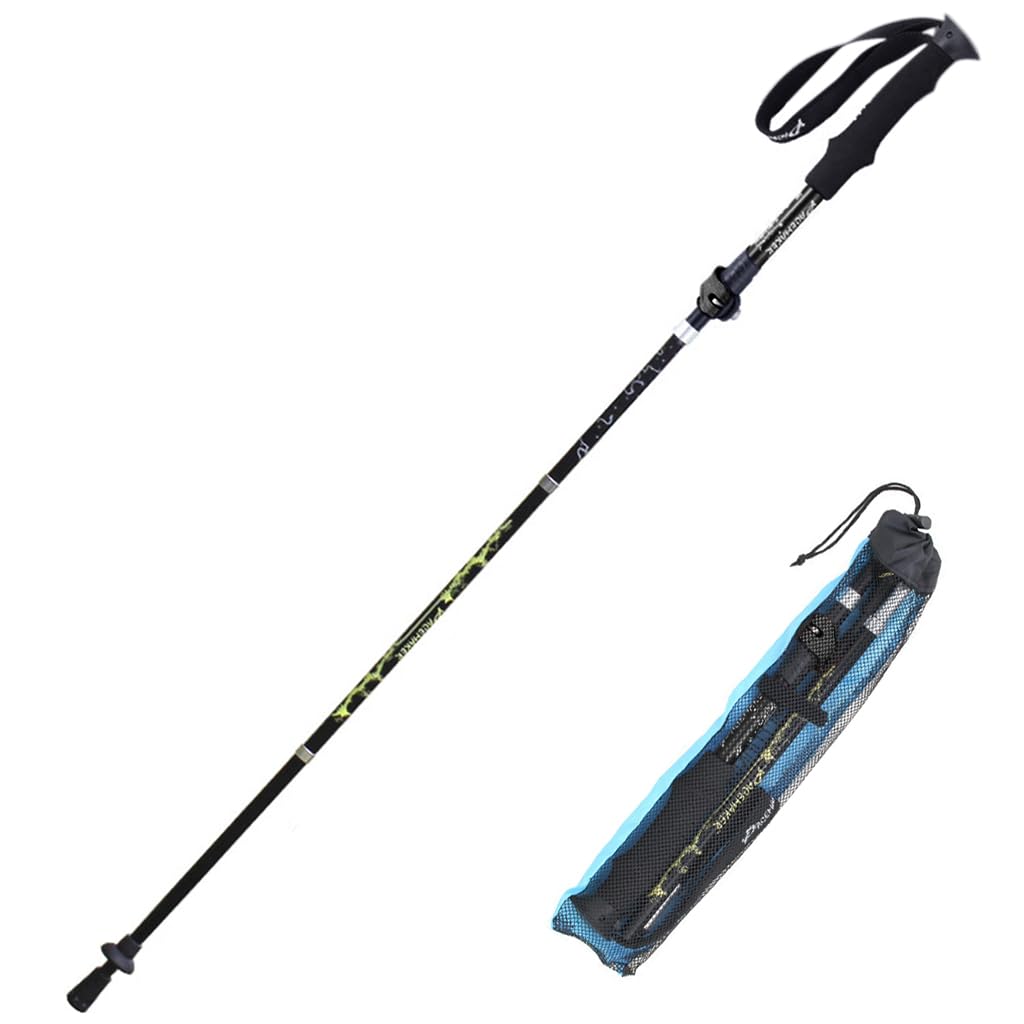Proberos 125cm Trekking Pole for Men Women, Collapsible Ultralight and Adjustable Trekking Sticks for Hiking Climbing Skiing Travel Essentials with Storage Bag Proberos 125cm Trekking Pole for Men Women, Collapsible Ultralight and Adjustable Trekking Sticks for Hiking Climbing Skiing Travel Essentials with Storage Bag
